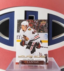 Lucas Carlsson 2020-21 - Young Guns Rookie Canvas C234 Series 2 Upper Deck